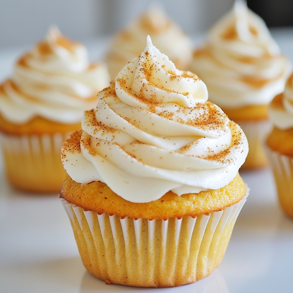 Pumpkin Spice Latte Cupcakes Irresistible Fall Treat