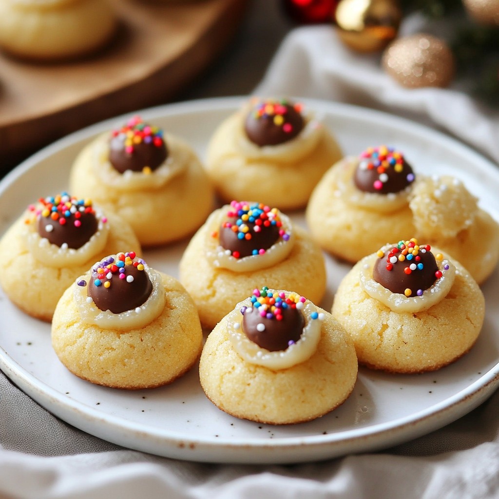 Fairy Kisses Christmas Cookies Delightful Seasonal Treat