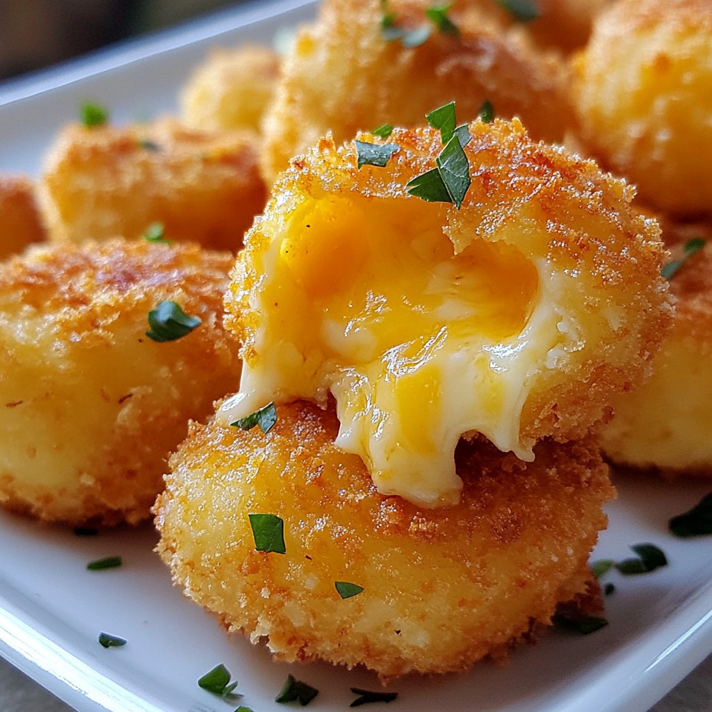 Crispy Fried Cheese Bites Simple and Tasty Snack