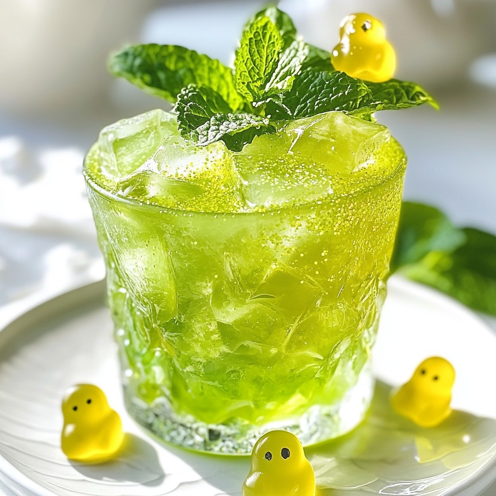 Spooky Green Cocktail Fun and Festive Recipe Guide