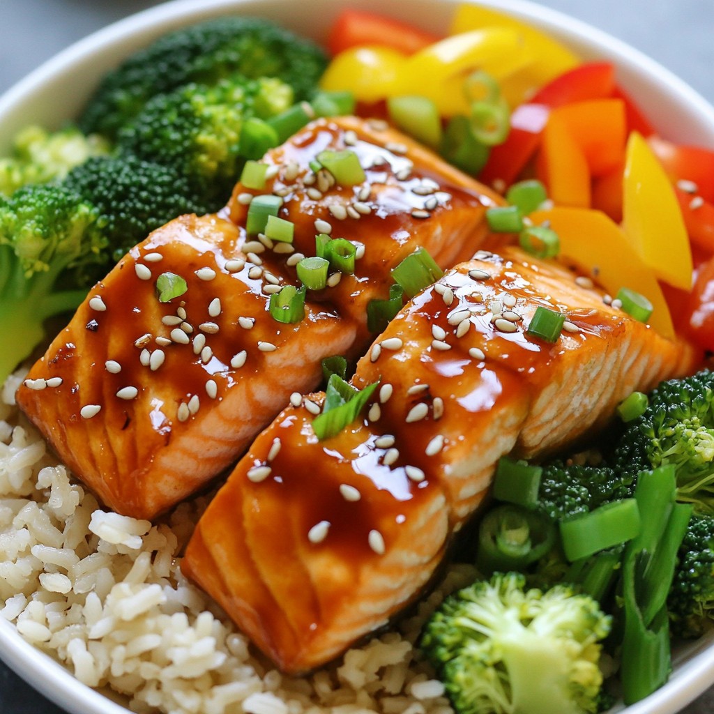 Teriyaki Salmon Meal Prep Bowls Flavorful and Easy Recipe