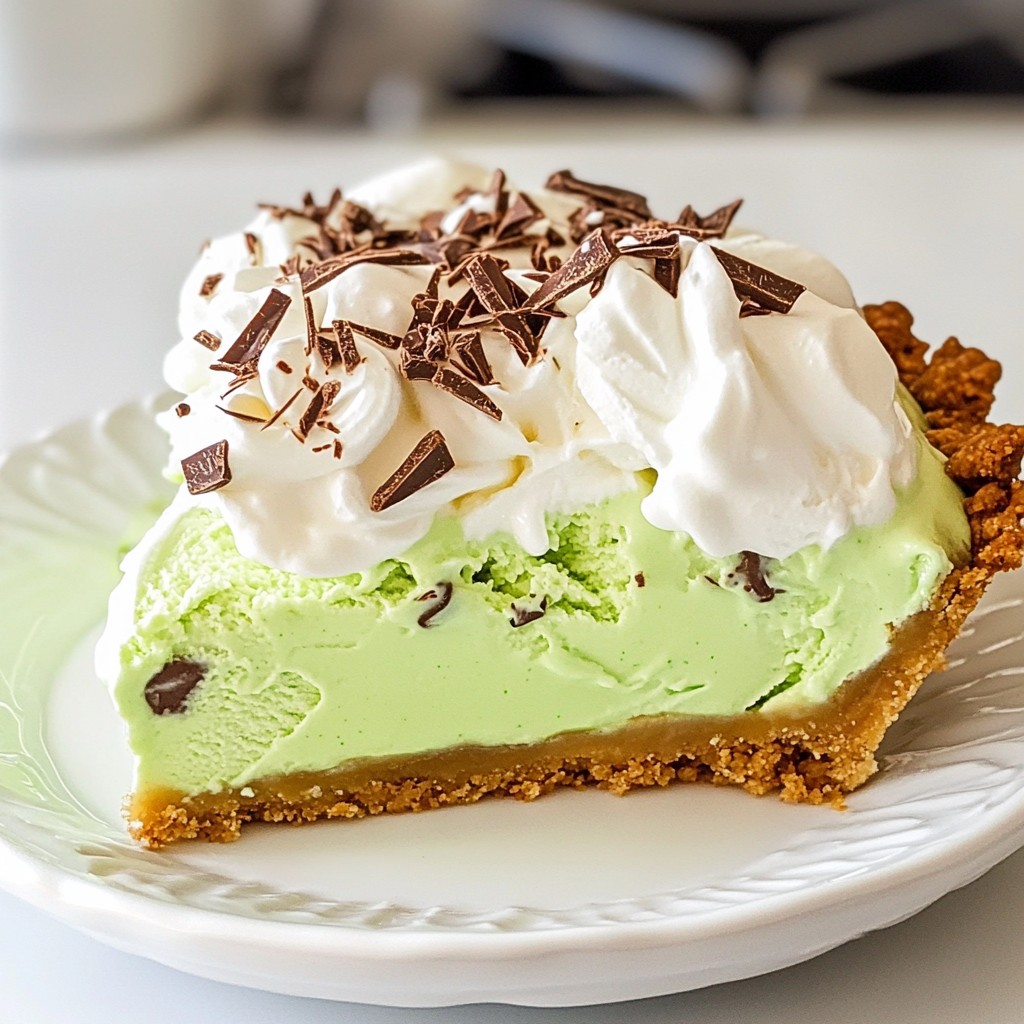 Shamrock Shake Pie Delicious and Easy Dessert Recipe