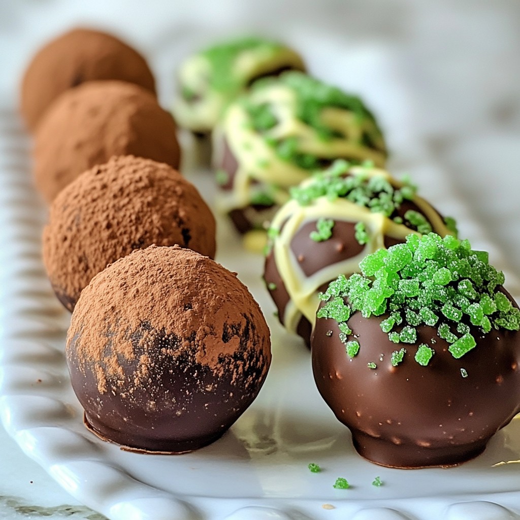 Chocolate Mint Truffles Irresistible Homemade Treats