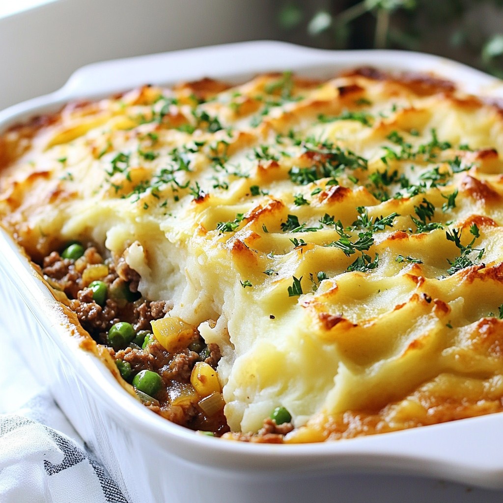 Classic Shepherd’s Pie Comforting and Hearty Meal