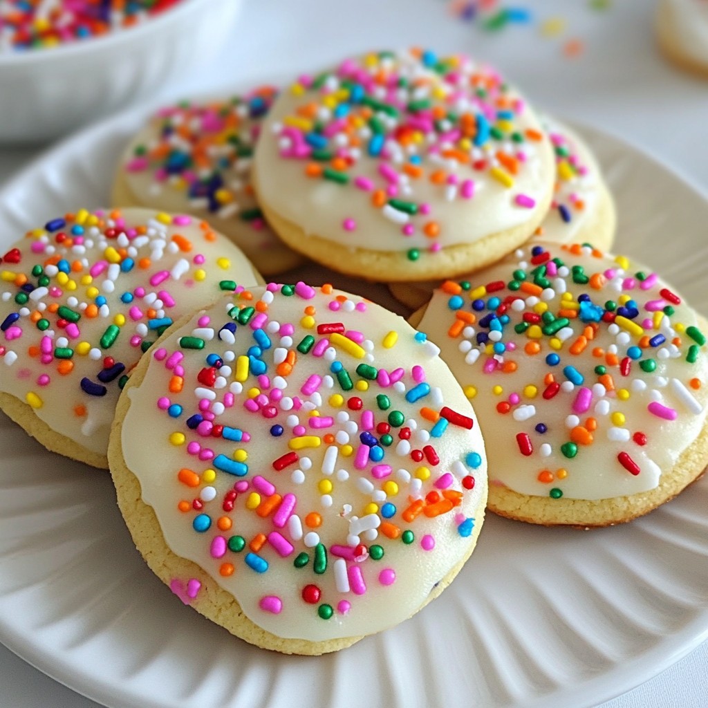 Rainbow Sugar Cookies Colorful and Fun Treats to Bake