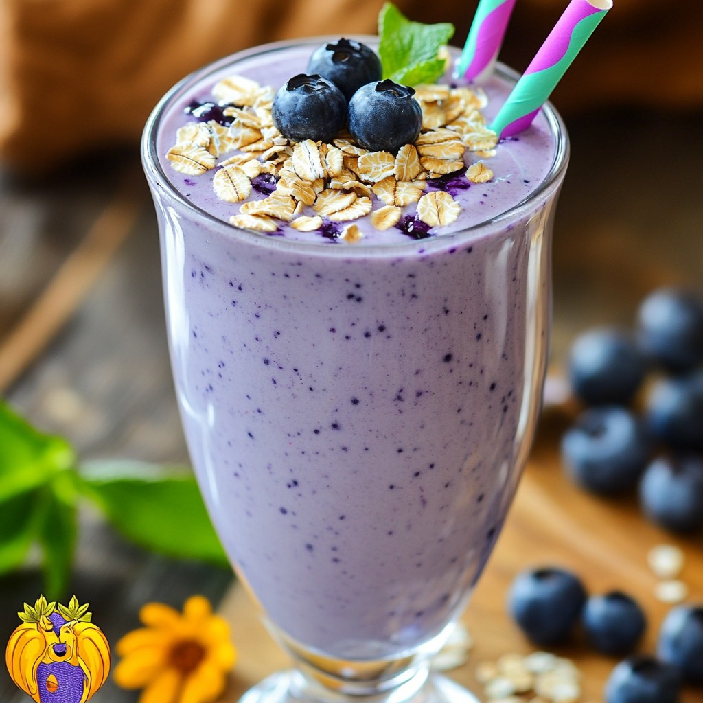 Blueberry Muffin Protein Shake Delicious and Healthy Mix