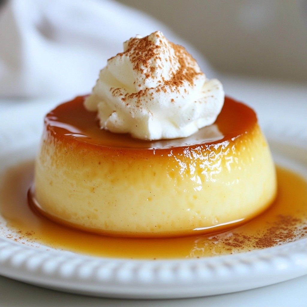 Decadent Mexican Caramel Flan with Vanilla Bean Treat