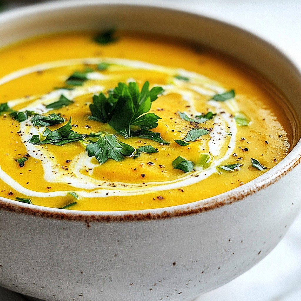 Creamy Sweet Potato Leek Soup Healthy Winter Delight