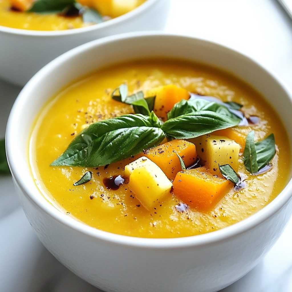 Roasted Veggie Soup Flavorful and Nourishing Delight