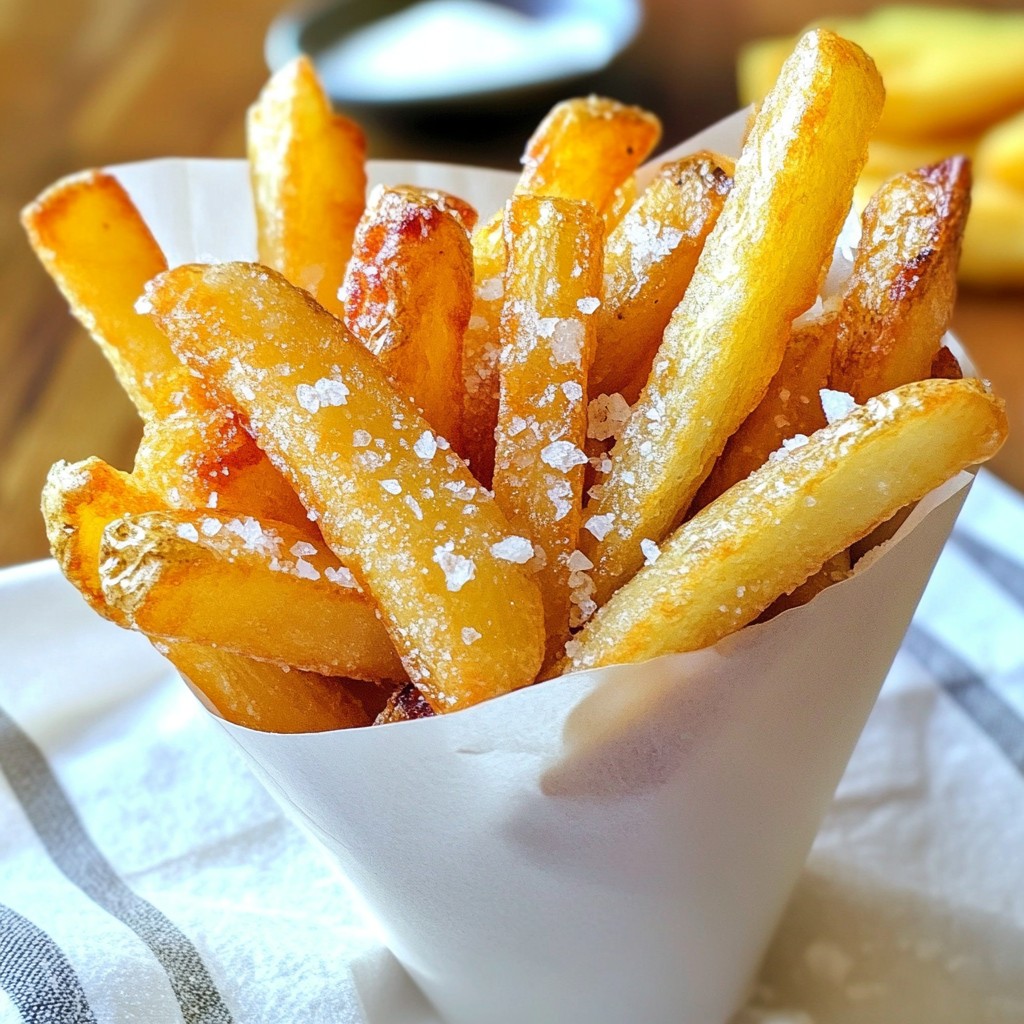 Copycat McDonalds French Fries Crispy and Delicious
