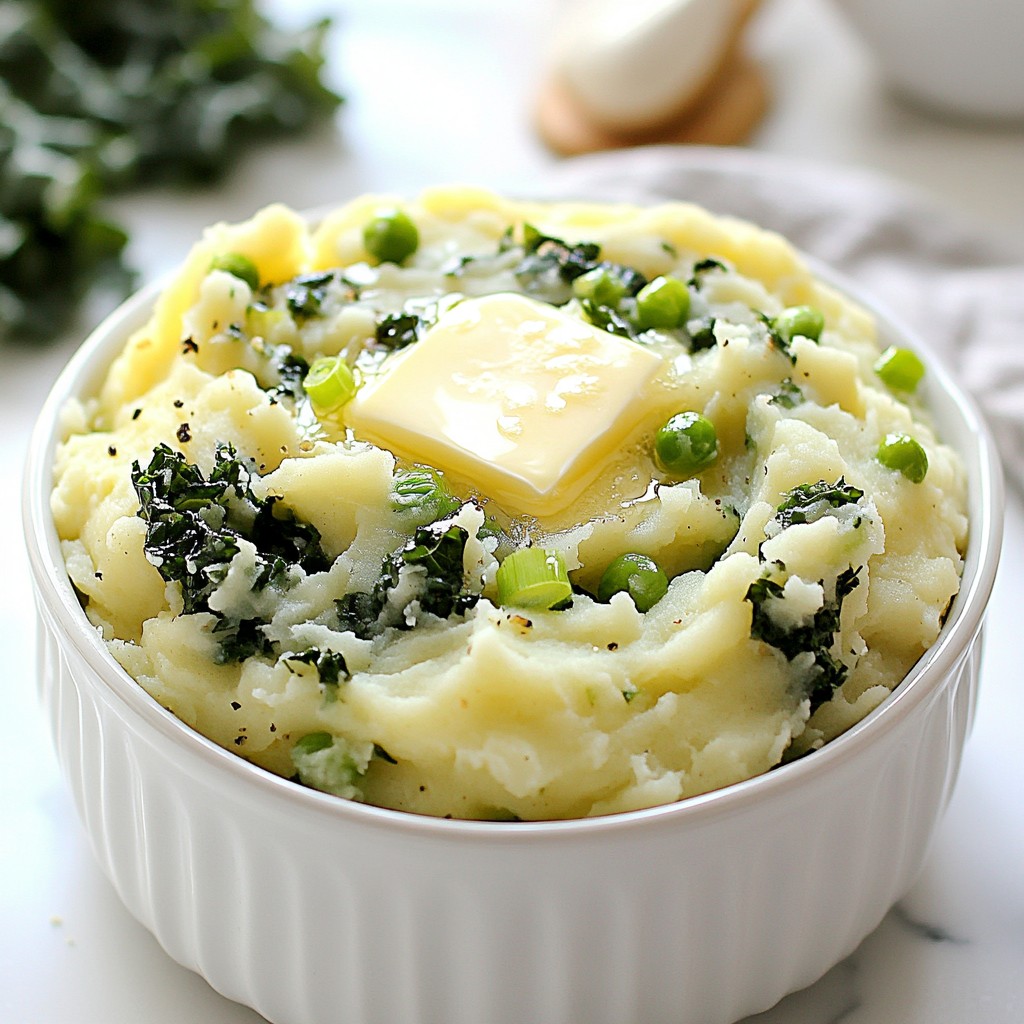 Colcannon Mashed Potatoes Creamy and Flavorful Dish