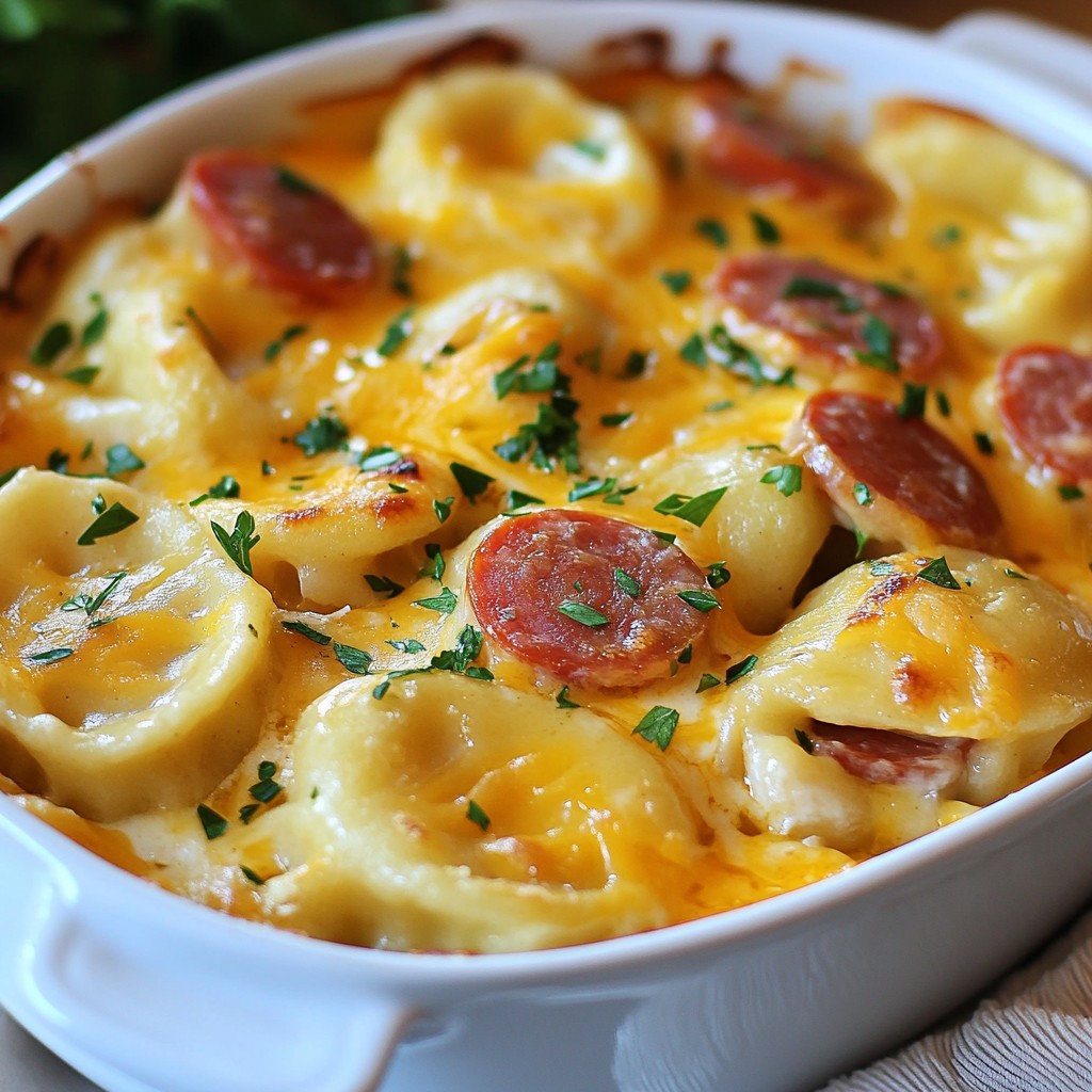 Crockpot Pierogi Kielbasa Casserole Savory Delight