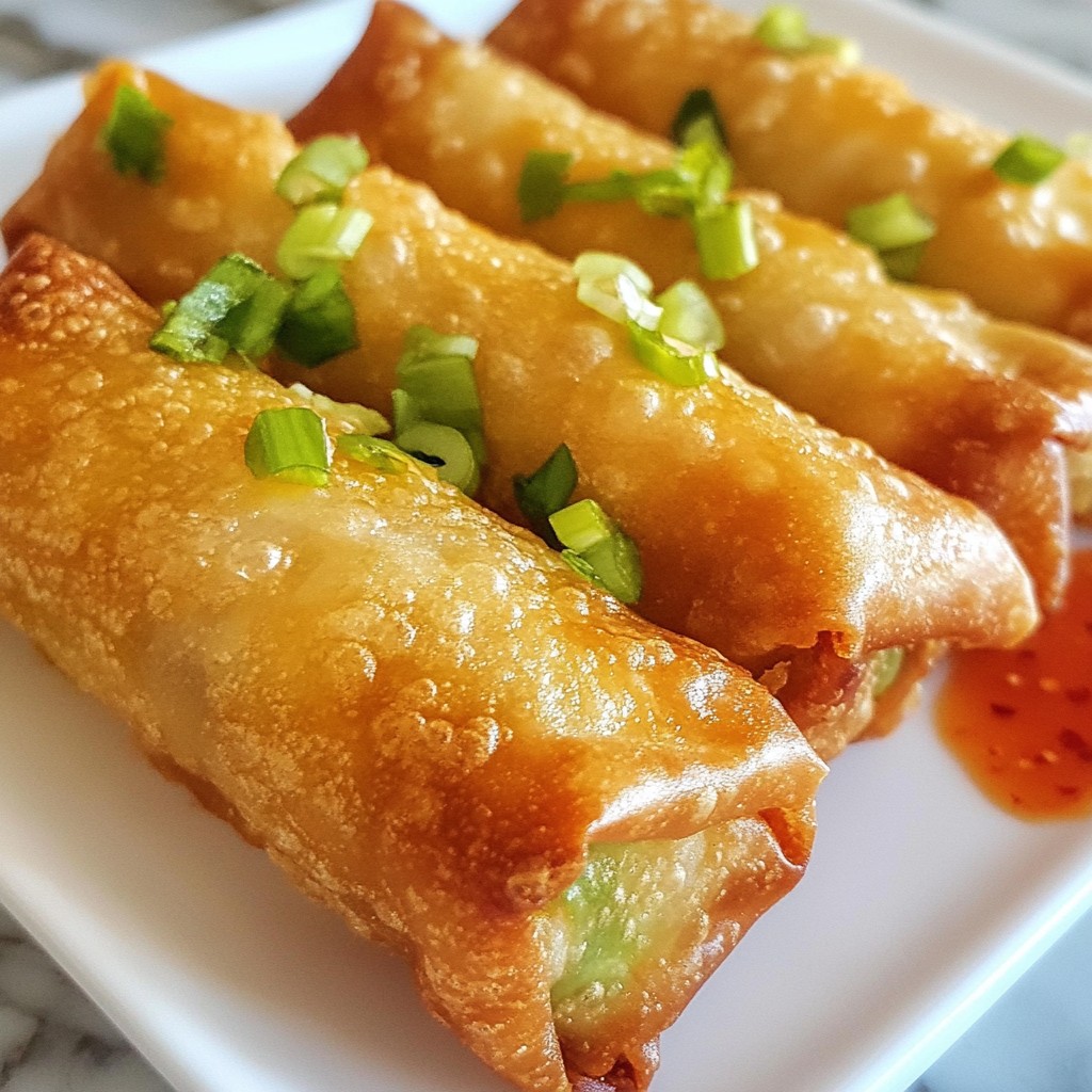 Voodoo Egg Rolls Crunchy and Flavorful Snack Recipe