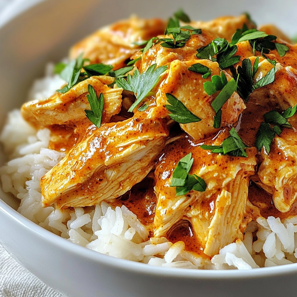 Creamy Paprika Chicken and Rice Flavorful Dinner Dish