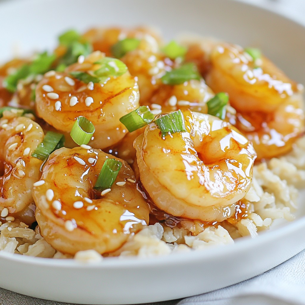 High Protein Honey Garlic Shrimp Flavorful Meal Idea