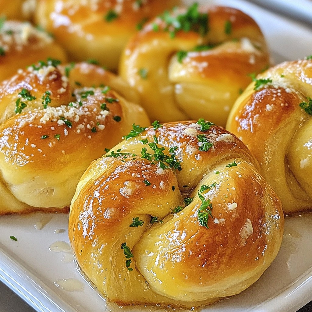 Garlic Knots Delightful and Easy Homemade Treat