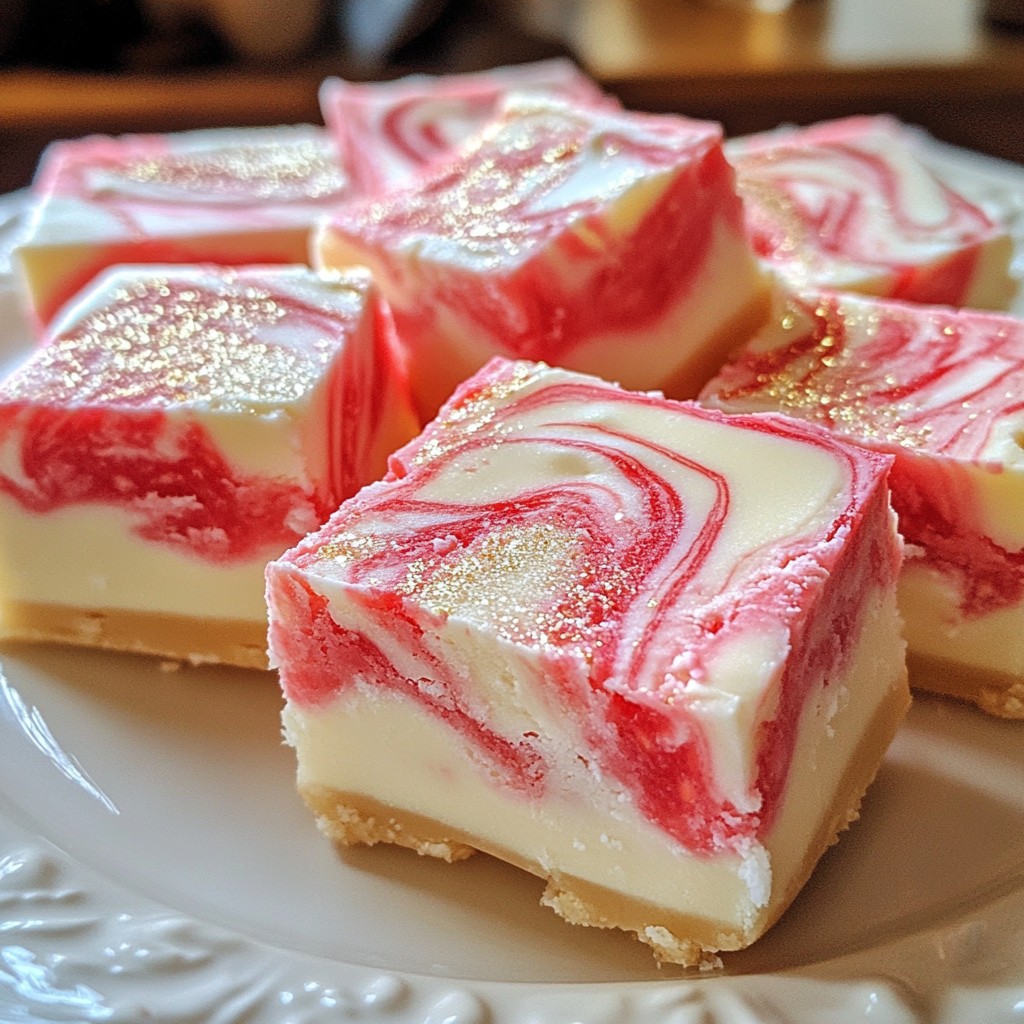 Raspberry Swirl Fudge Tempting and Easy Treat