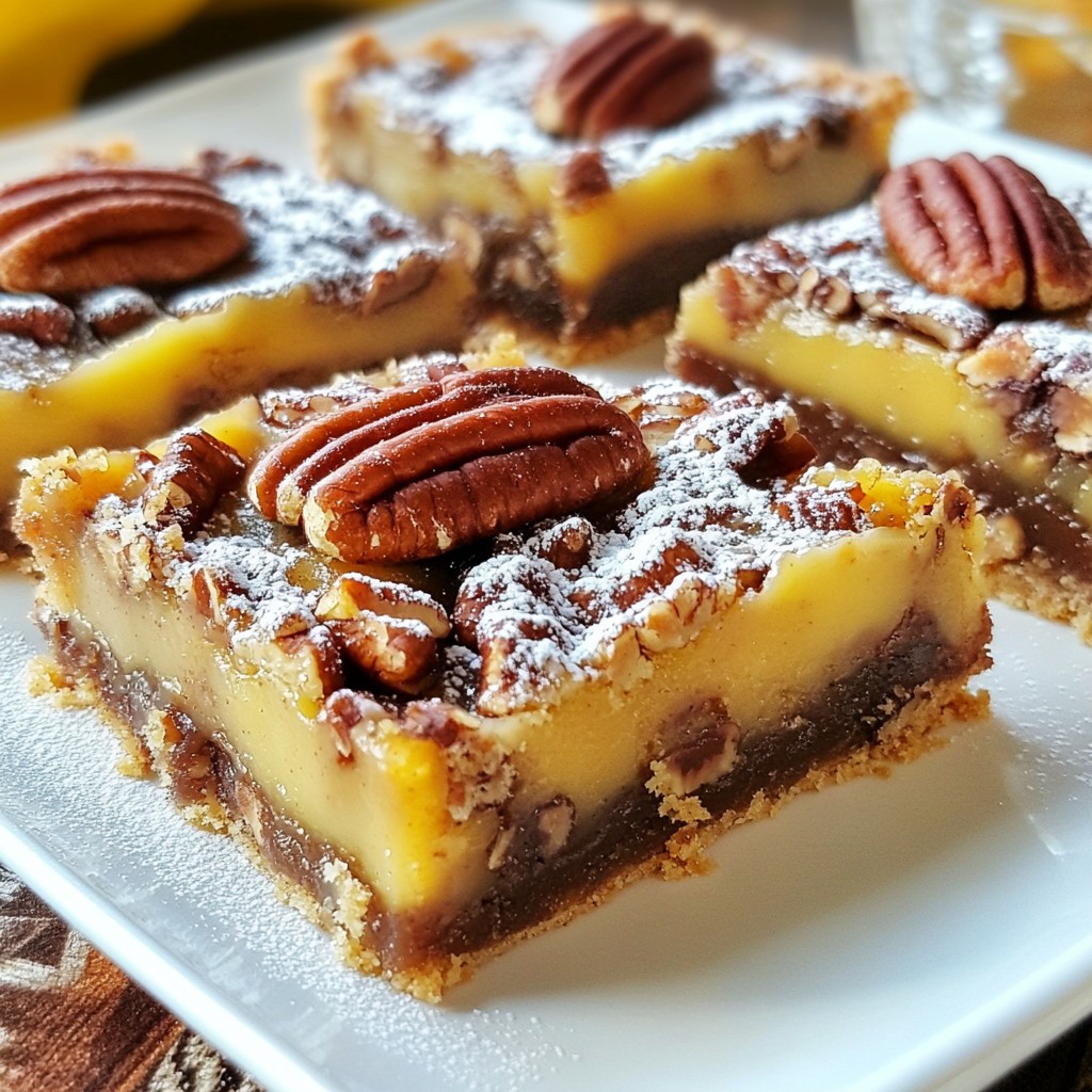 Chocolate Chip Pecan Pie Bars Easy and Tasty Treat