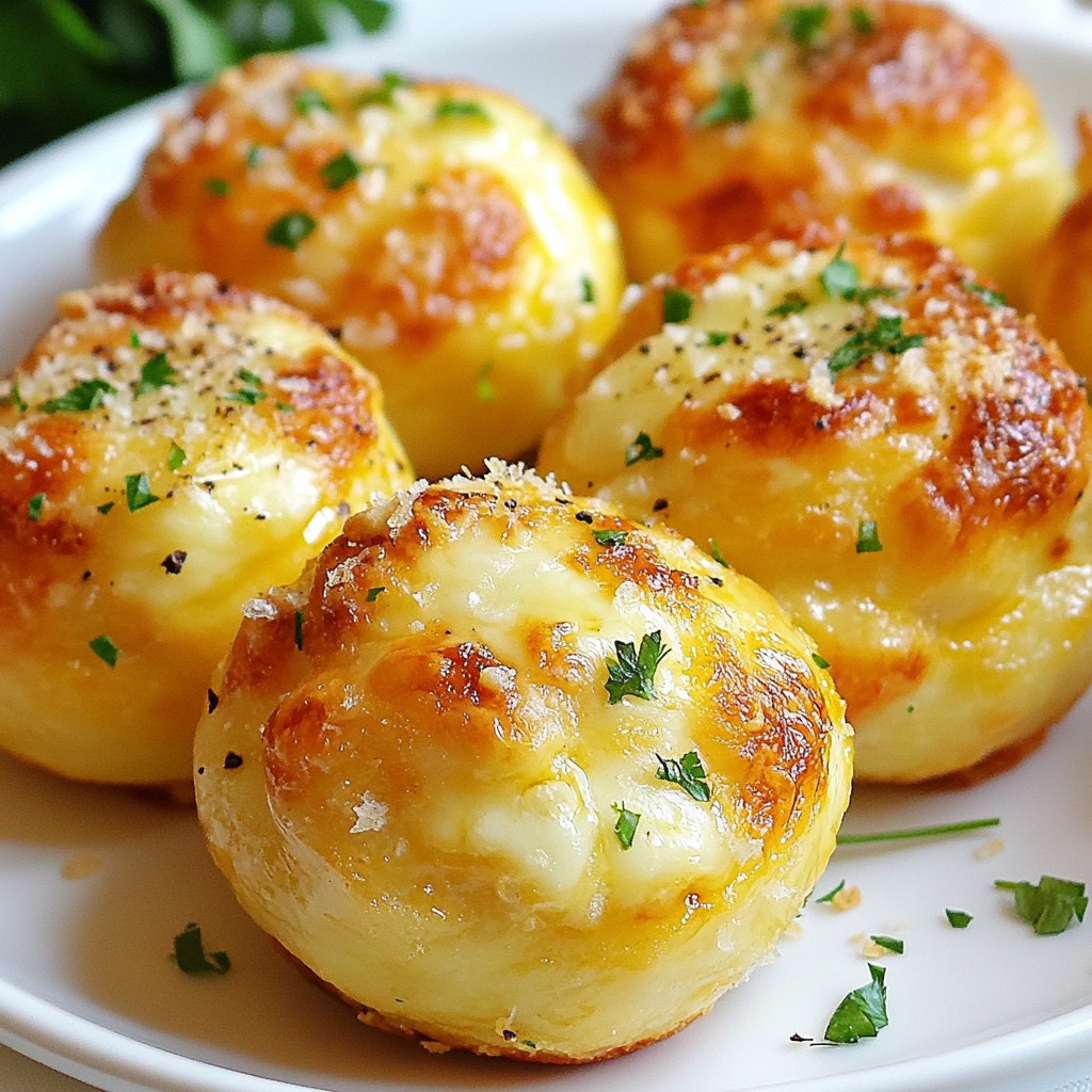 Cheesy Garlic Butter Bites Irresistible Snack Recipe