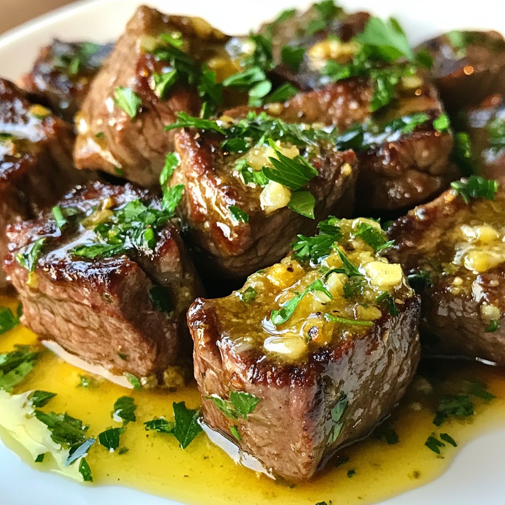 Garlic Butter Steak Bites Savory Flavor Explosion