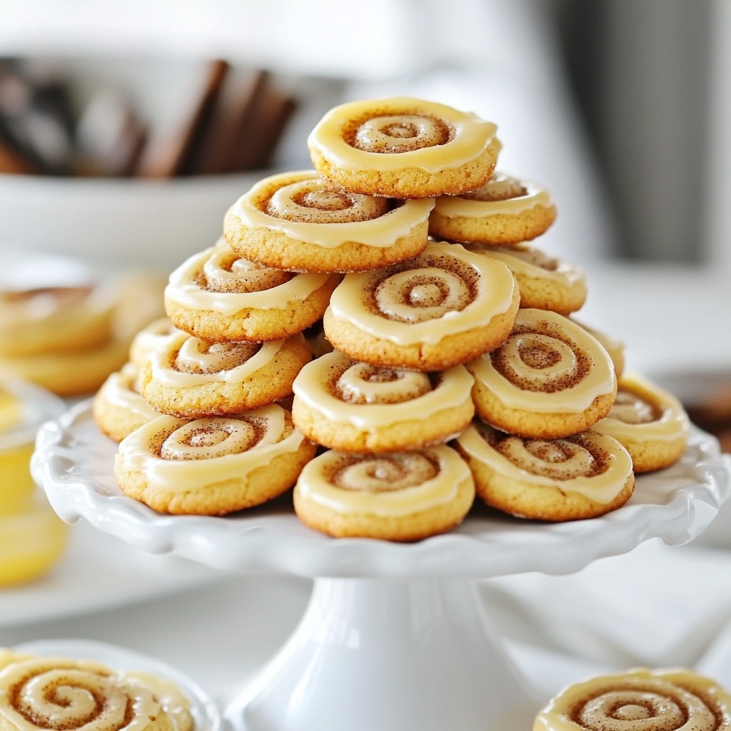 Cinnamon Roll Cookies Irresistible Dessert Delight