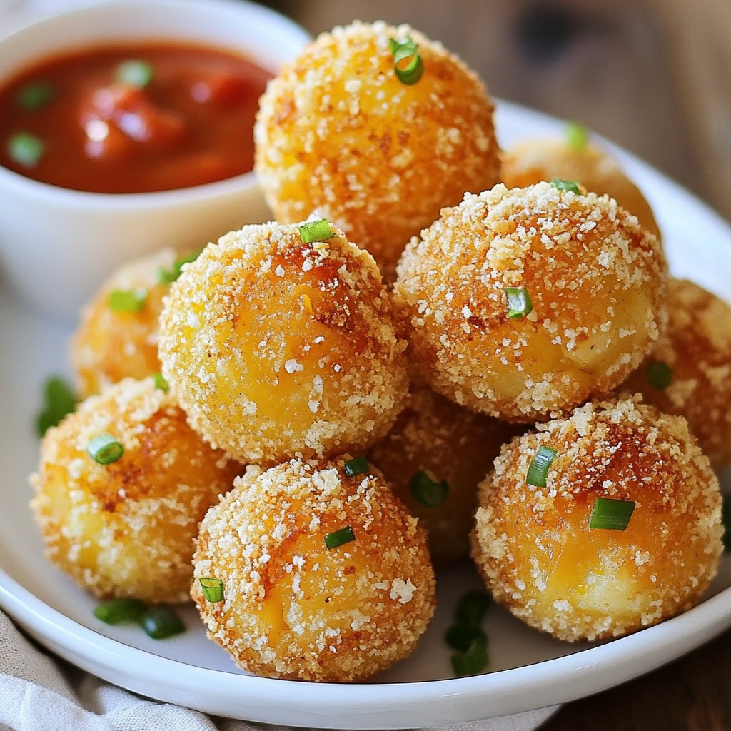 Crispy Potato Cheese Bombs Delightful and Easy Recipe