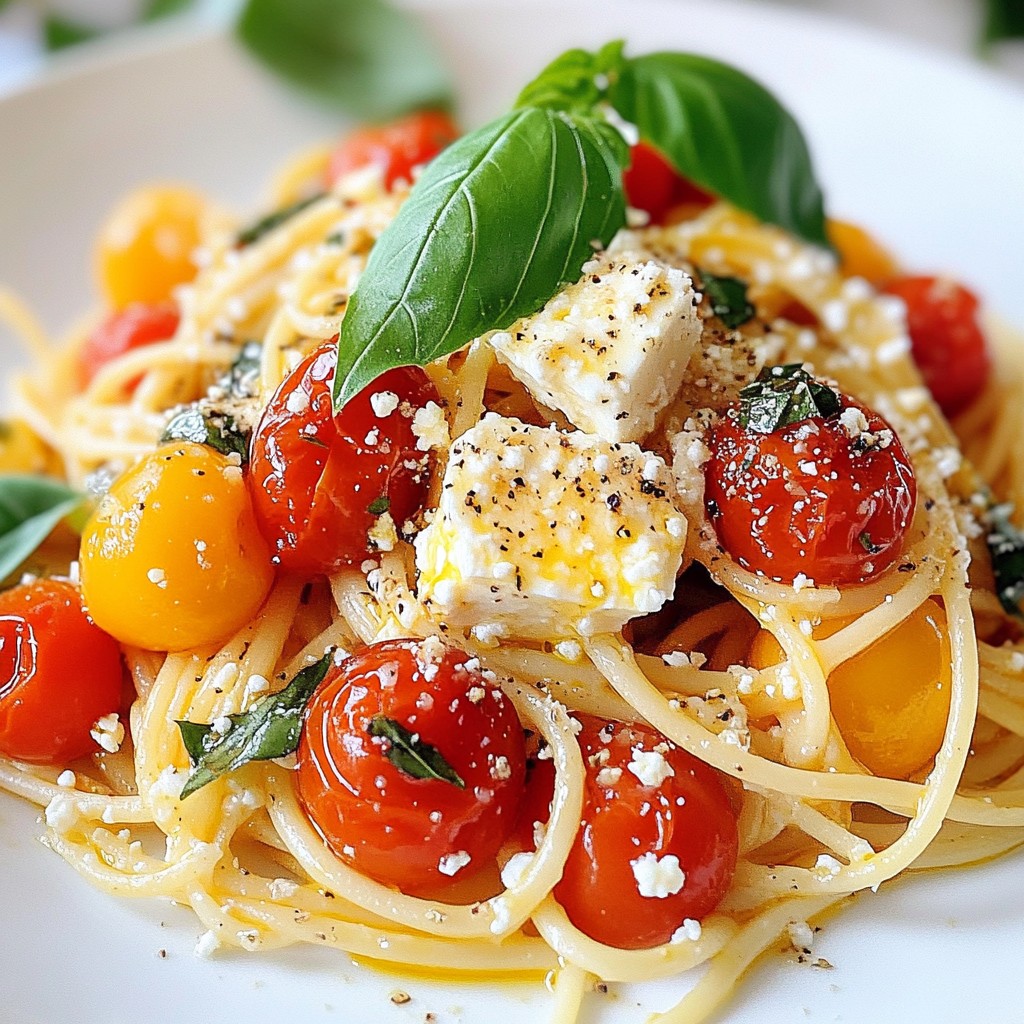 TikTok Baked Feta Pasta Easy and Irresistible Recipe