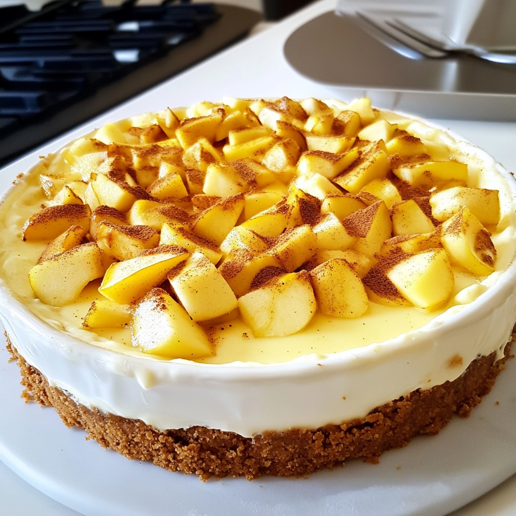 Apple Cider Cheesecake Delightful and Simple Recipe