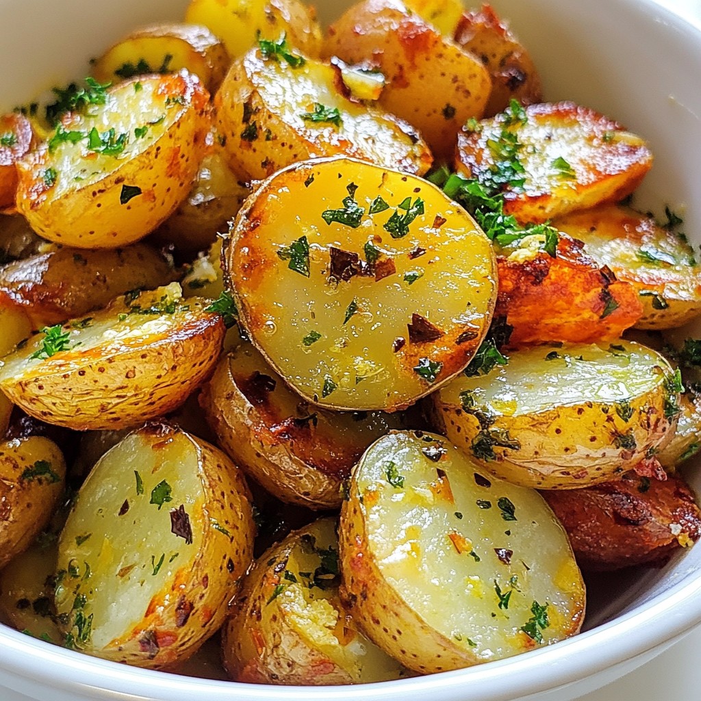 Air Fryer Greek Lemon Potatoes Flavorful and Easy Dish