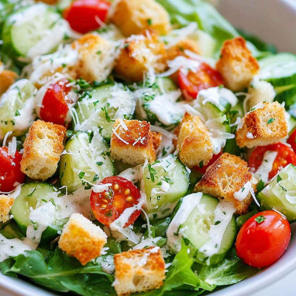 Caesar Salad Supreme Flavorful and Fresh Delight