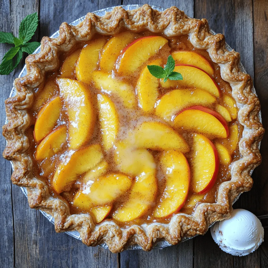 Best Peach Pie Ever Delightful and Simple Recipe