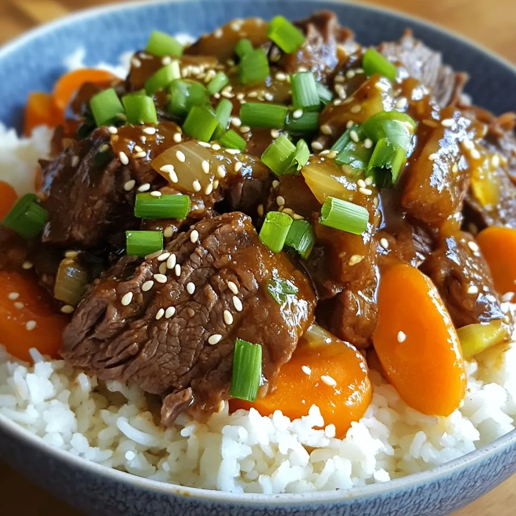 Korean Pot Roast Irresistible and Flavorful Dish